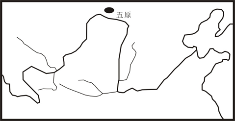 五原地处内蒙古河套腹地, 如图,境内因黄河冲积层在长期风蚀作用下