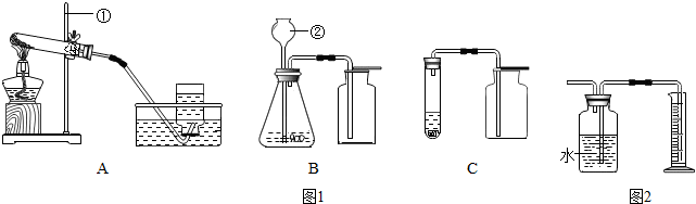 如图1是实验室制取气体和检验有关性质的一些装置,请回答有关问题