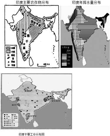 印度 农业人口_印度农业分布图居亚洲第2位.总人口9.6亿(1997年),居世界第2位.(2)