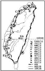 台湾岛的人口_图7.42 台湾岛人口的分布