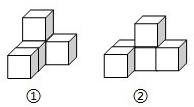 从不同的方向观察如图所示的几何体:有以下4个图案