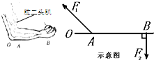 若oa=3cm,ab=27cm杠杆的平衡条件知识点 "(2012历城区一模)两位小朋友