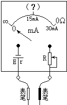 "如图所示是一个双量程电压表,表头是一个内"习题详情