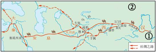 "习题详情  材料一: 材料二: 天竺戒日王对玄奘说:"弟子闻彼国有