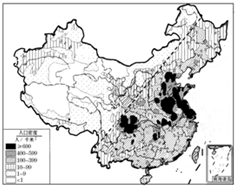 亚洲人口稀疏区主要分布在_读亚洲人口分布略图.回答问题. 1 亚洲东临 洋. 2(2)