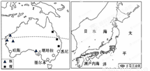 读澳大利亚图,完成下列问题。(1)图中①是_洋