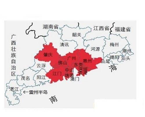 雷州市2021年GDP_2021年广东省一季度21市GDP排名 全(2)